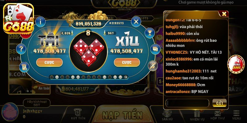 Lý Do Người Chơi Thường Săn Hũ Tài Xỉu Go88 Vào Buổi Đêm